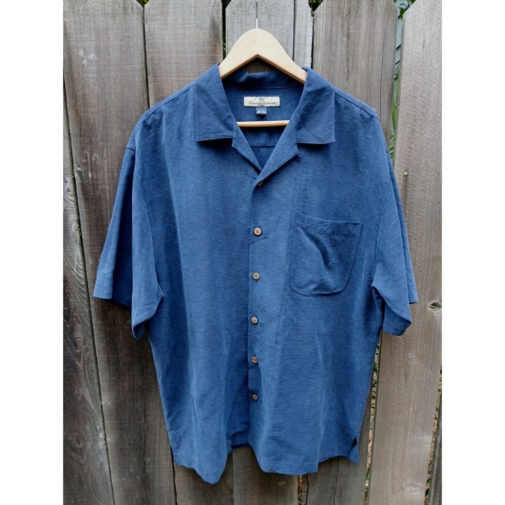 Tommy Bahama Blue Holiday Survival Kit 2004 Fits The Bill Embroidered‎ 100% Silk